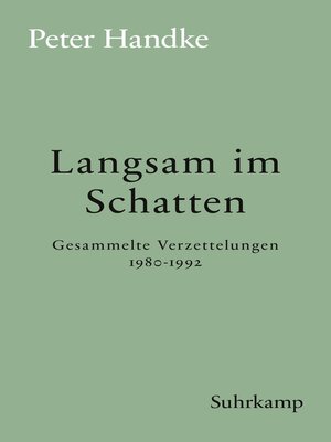 cover image of Langsam im Schatten